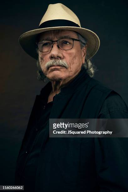 Actor Edward James Olmos of of FX's 'Mayans M.C.' poses for a portrait during the 2019 Summer TCA Portrait Studio at The Beverly Hilton Hotel on...