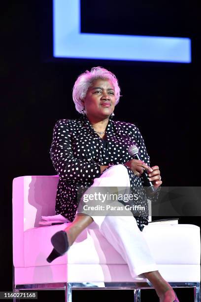 Donna Brazile speaks at 2019 ESSENCE Festival Presented By Coca-Cola at Ernest N. Morial Convention Center on July 05, 2019 in New Orleans, Louisiana.