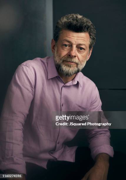 Actor Andy Serkis of FX's 'A Christmas Carol' poses for a portrait during the 2019 Summer TCA Portrait Studio at The Beverly Hilton Hotel on August...