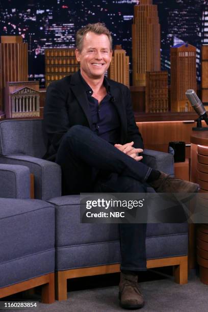 Episode 1104 -- Pictured: Actor Greg Kinnear during an interview on August 7, 2019 --