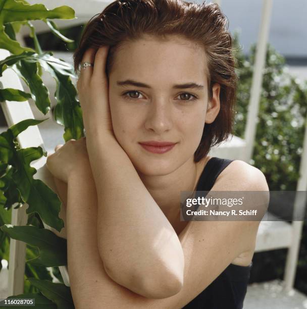 American actress Winona Ryder, circa 1990.