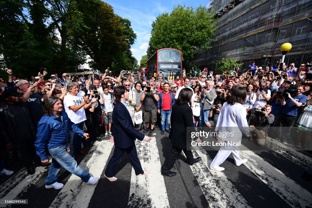 Beatles' Iconic 'Abbey Road' Photograph Made 50 Years Ago Today