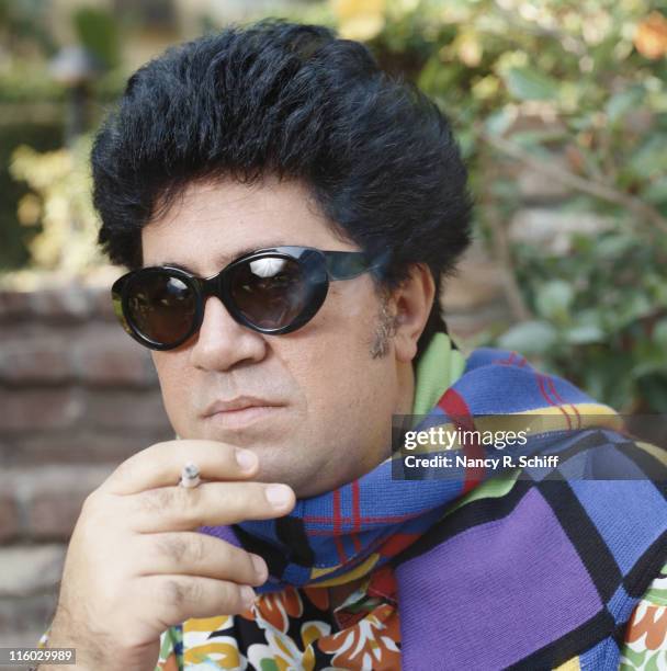 Spanish film director and screenwriter Pedro Almodovar, circa 1985.