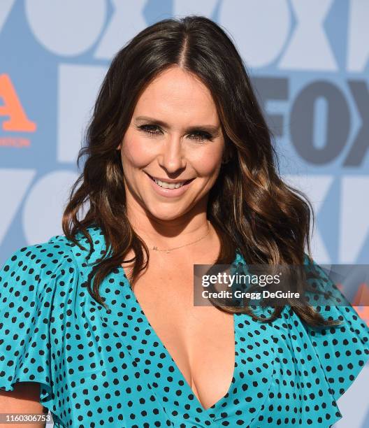 Jennifer Love Hewitt arrives at the FOX Summer TCA 2019 All-Star Party at Fox Studios on August 7, 2019 in Los Angeles, California.