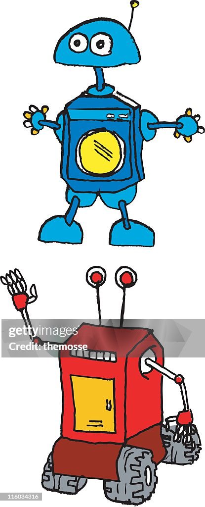 Two Friendly Robots