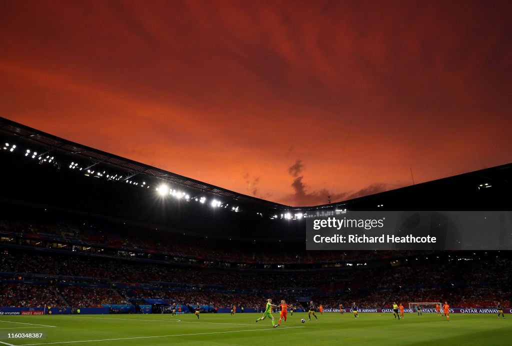 Netherlands v Sweden: Semi Final - 2019 FIFA Women's World Cup France