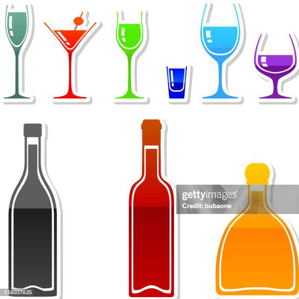 drinks in nine colors - mulled wine 幅插畫檔、美工圖案、卡通及圖標