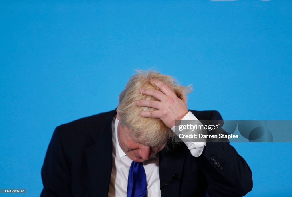 Jeremy Hunt And Boris Johnson Hold Hustings In Nottingham