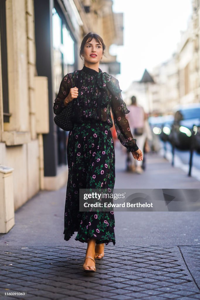 Street Style : Paris Fashion Week -Haute Couture Fall/Winter 2019/2020 : Day Four