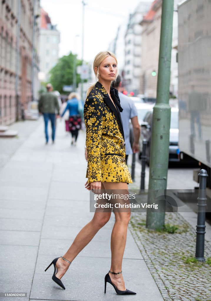 Street Style - Berlin Fashion Week - July 5, 2019