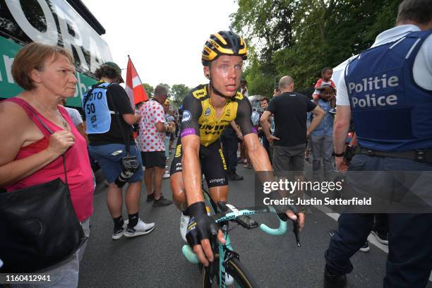 Arrival / Tony Martin of Germany and Team Jumbo-Visma / during the 106th Tour de France 2019, Stage 1 a 194,5km stage from Brussels to Brussels / TDF...