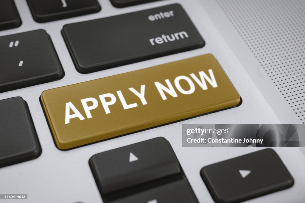 Apply Now on Computer Keyboard Keys