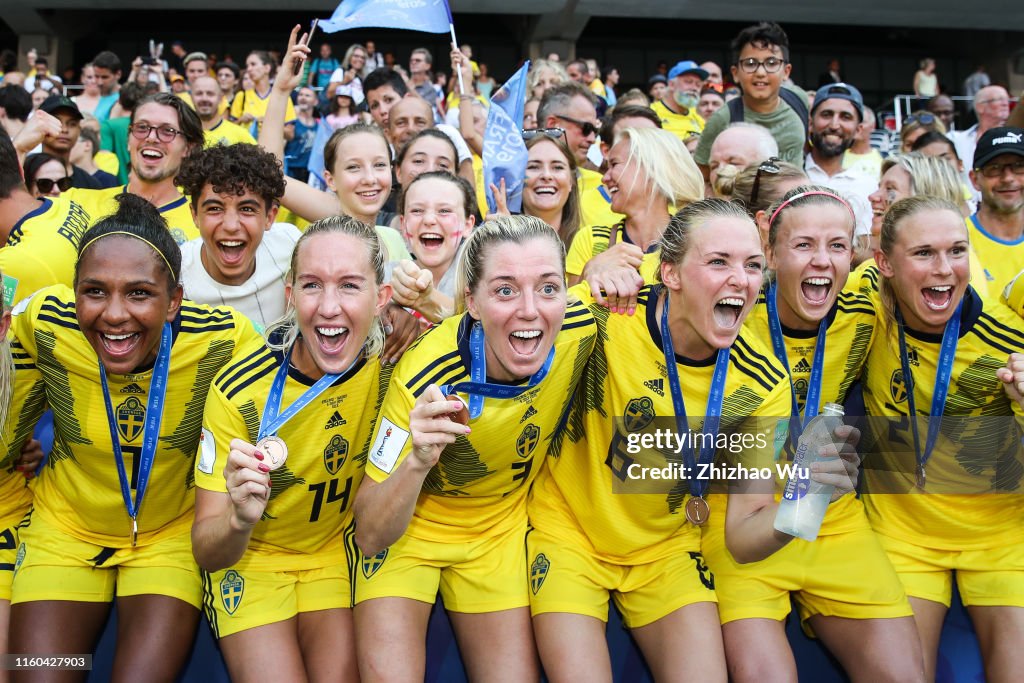 England v Sweden: 3rd Place Match - 2019 FIFA Women's World Cup France