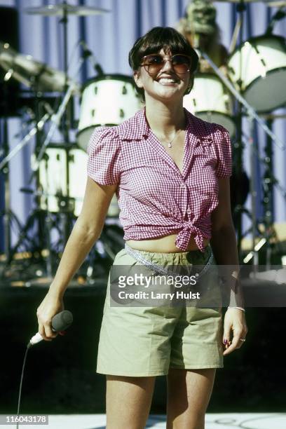 Linda Ronstadt performs at Mountain Aire in Angels Camp, California on June 09, 1979.