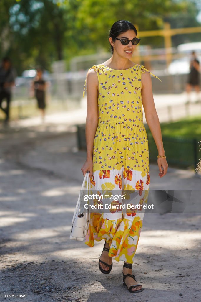 Street Style : Paris Fashion Week -Haute Couture Fall/Winter 2019/2020 : Day Three