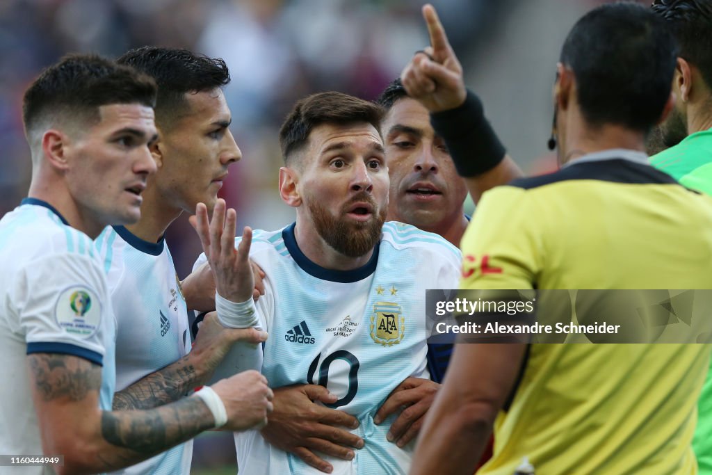 Argentina v Chile: Third Place Match - Copa America Brazil 2019