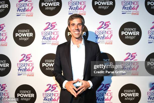 Beto O'Rourke attends 2019 ESSENCE Festival Presented By Coca-Cola at Ernest N. Morial Convention Center on July 06, 2019 in New Orleans, Louisiana.