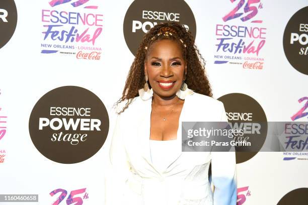 Iyanla Vanzant attends 2019 ESSENCE Festival Presented By Coca-Cola at Ernest N. Morial Convention Center on July 06, 2019 in New Orleans, Louisiana.