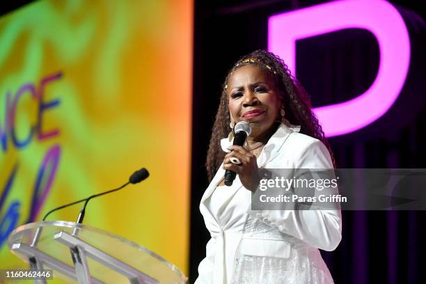 Iyanla Vanzant speaks onstage at 2019 ESSENCE Festival Presented By Coca-Cola at Ernest N. Morial Convention Center on July 06, 2019 in New Orleans,...