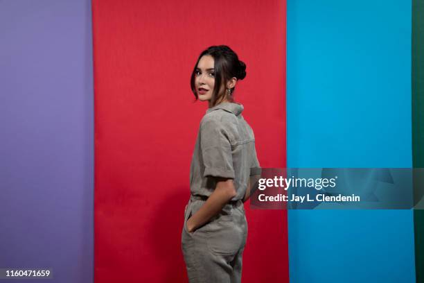 Actress Maddison Jaizani of 'Nancy Drew' is photographed for Los Angeles Times at Comic-Con International on July 18, 2019 in San Diego, California....