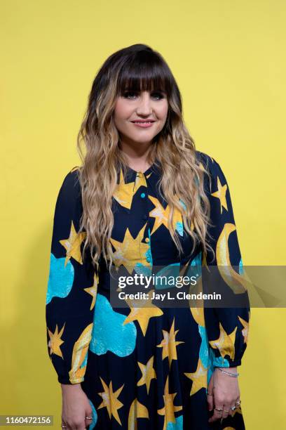 Actress Natasia Demetriou of 'What We Do in the Shadows' is photographed for Los Angeles Times at Comic-Con International on July 20, 2019 in San...