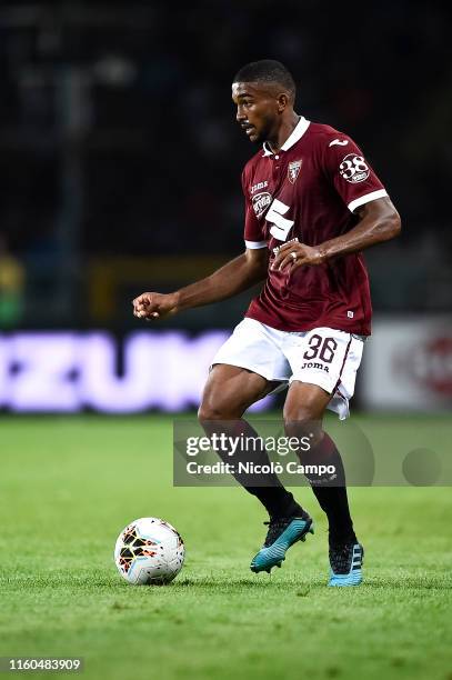 Gleison Bremer of Torino FC in action during the UEFA Europa League third qualifying round football match between Torino FC and FC Shakhtyor...