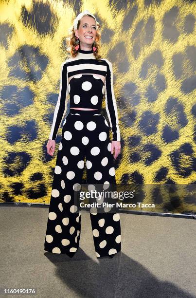 Director/Actress Dawn Luebbe attends the 'Greener Grass' during the 72nd Locarno Film Festival on August 9, 2019 in Locarno, Switzerland.