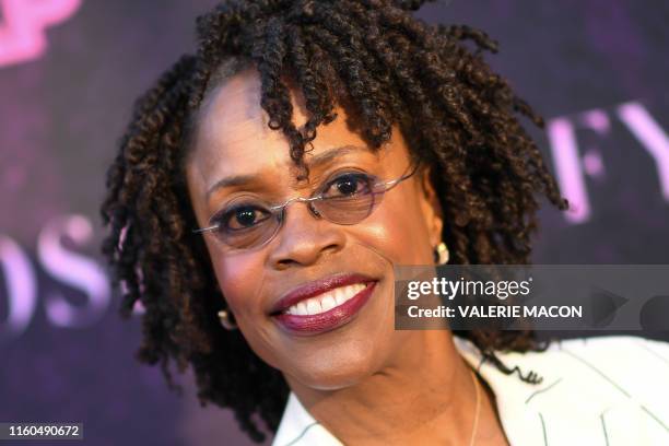 Actress Charlayne Woodard attends the red carpet event for FX's "Pose" at Pacific Design Center in West Hollywood, California, on August 9, 2019.