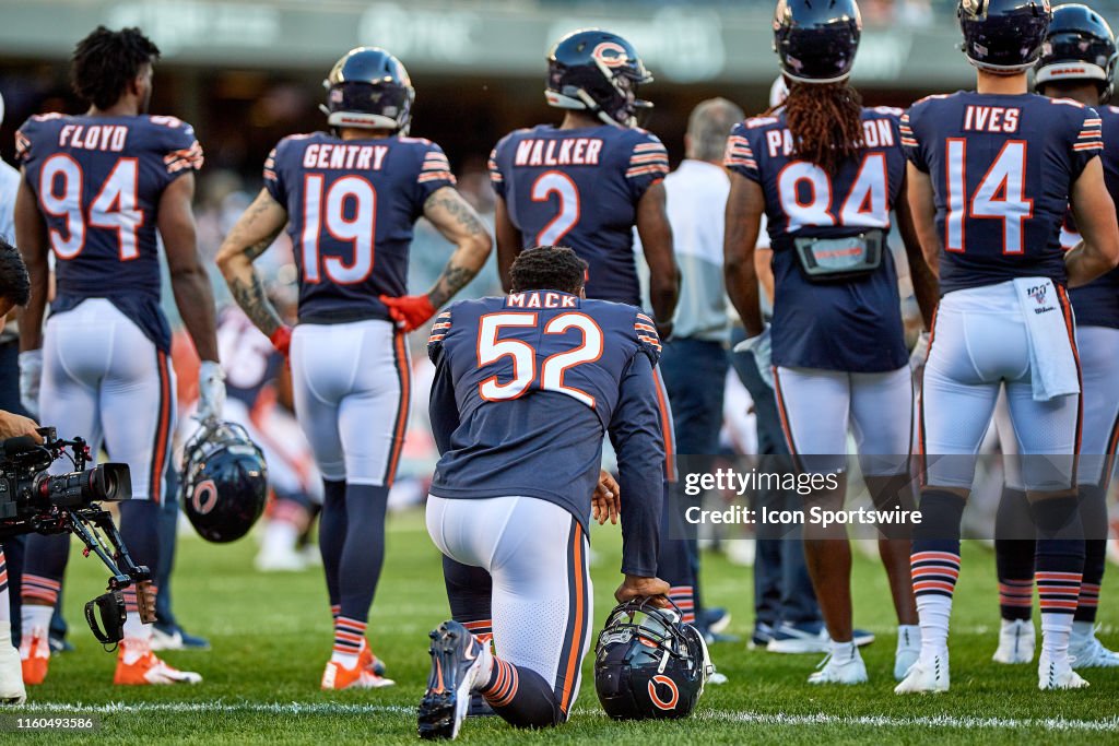 NFL: AUG 08 Preseason - Panthers at Bears