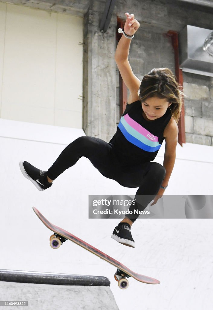 Skateboarding: 11-year-old prodigy Sky Brown