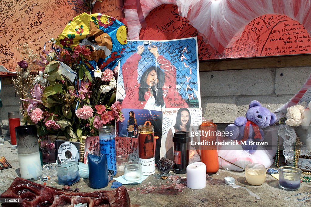 Aaliyah Mourned In Los Angeles