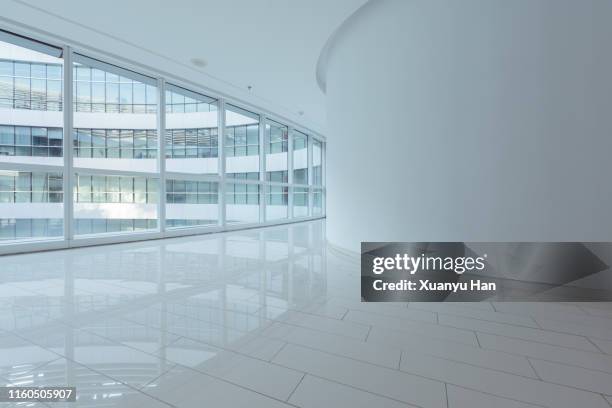 empty modern interior background - empty office foto e immagini stock