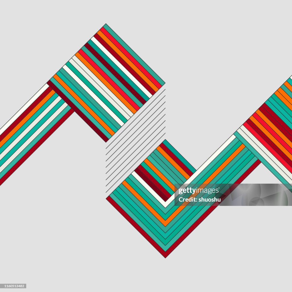 Colorful Gradient Stripe Line Pattern Background High-Res Vector ...