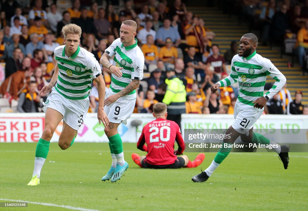 Motherwell v Celtic - Ladbrokes Scottish Premiership - Fir Park Stadium