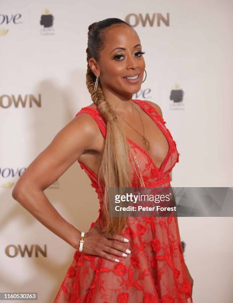 Essence Atkins and Brely Evans attend the Summer OF OWN Essence Fest Cocktail Party at Legacy Kitchen on July 6, 2019 in New Orleans, Louisiana.