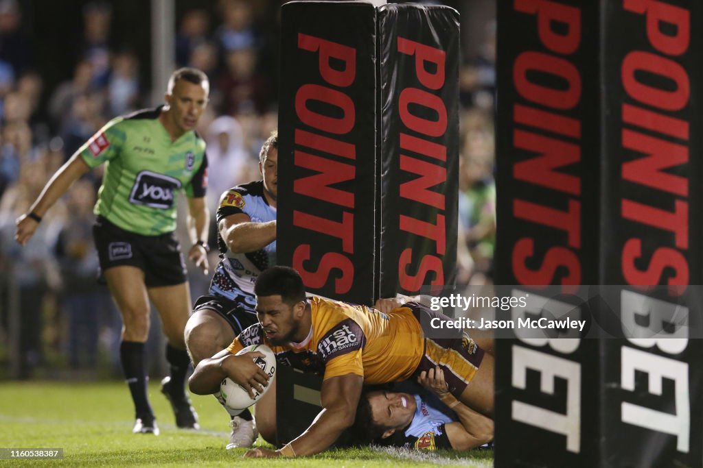 NRL Rd 16 - Sharks v Broncos