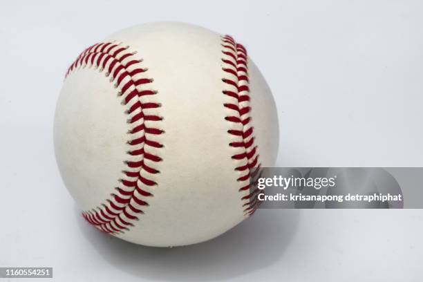 baseball white background - baseball bat and ball stock pictures, royalty-free photos & images