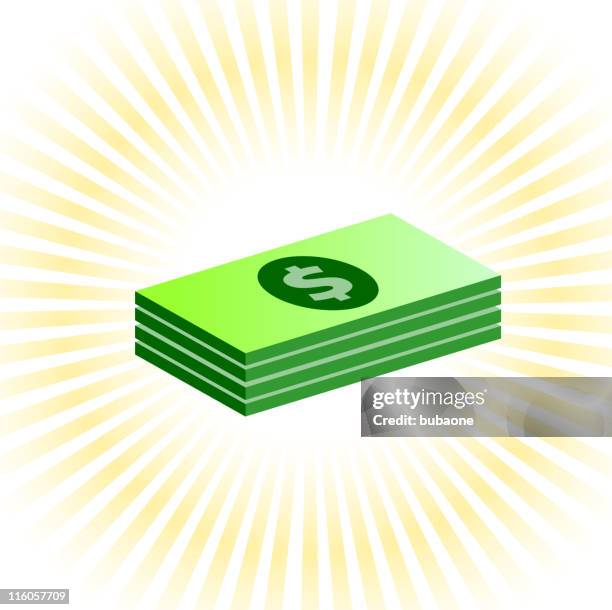 De Dlares En Pila Sin Royalties De Vector Fondo Con Resplandor Efecto, Foto de stock