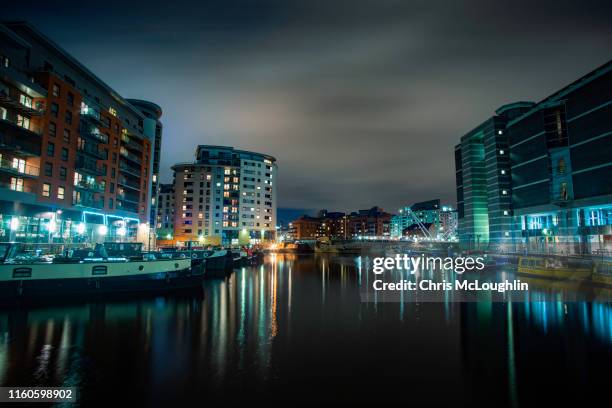 leeds dock complex - leeds dock stock pictures, royalty-free photos & images