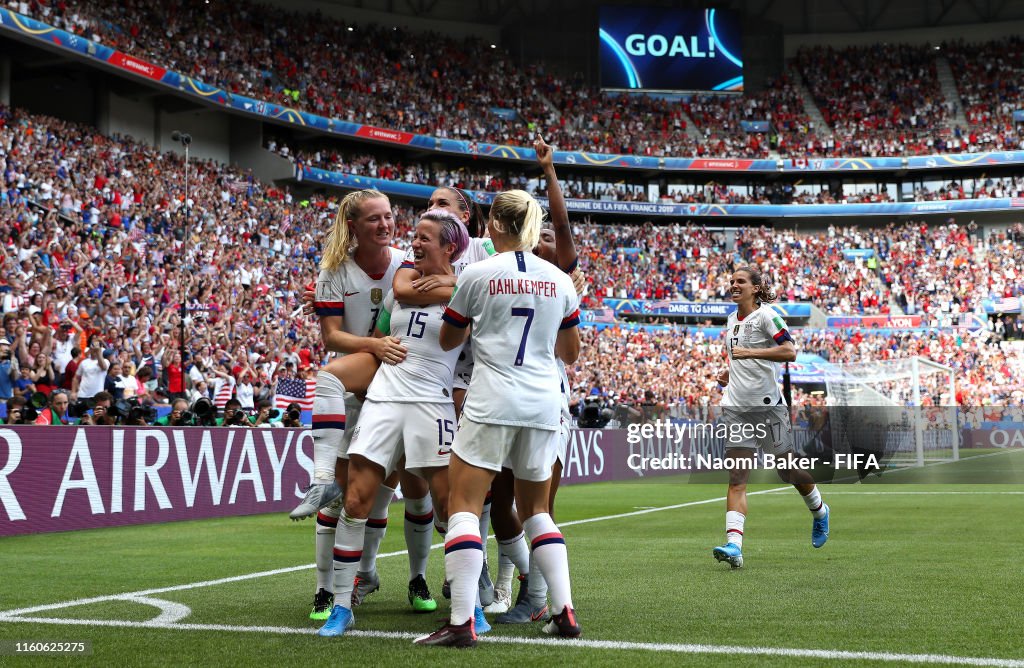 United States of America v Netherlands : Final - 2019 FIFA Women's World Cup France