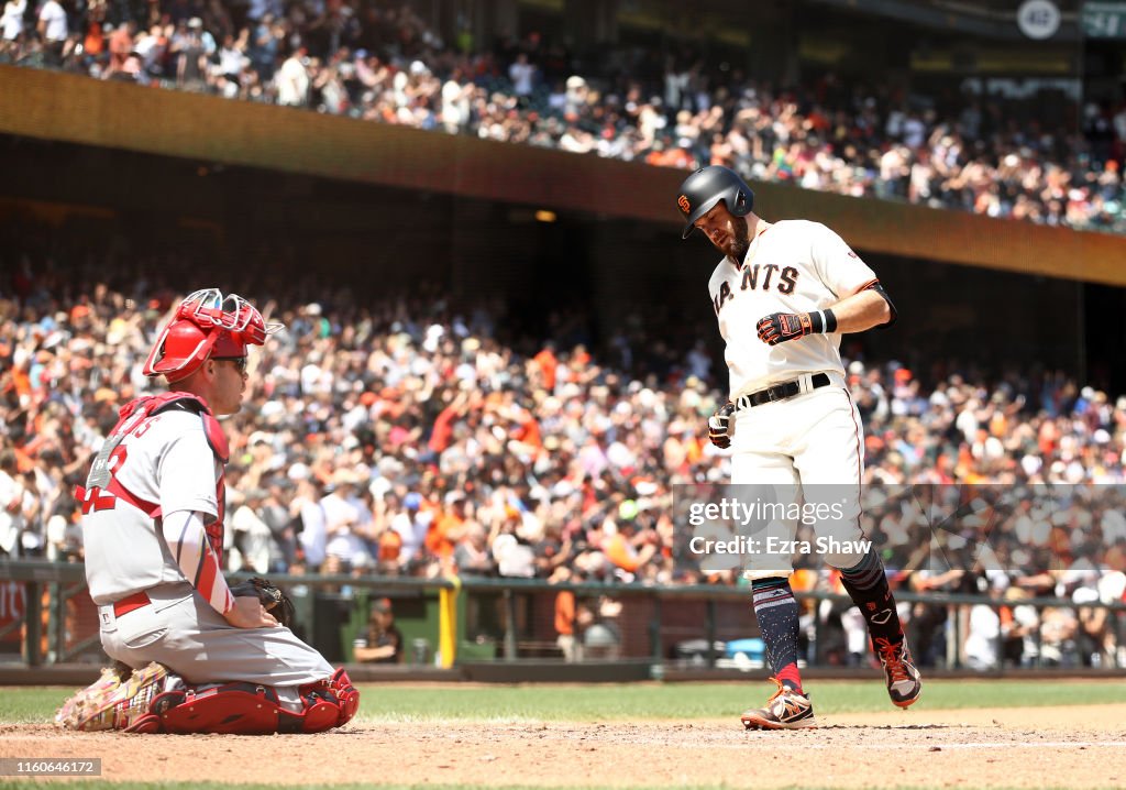 St Louis Cardinals v San Francisco Giants