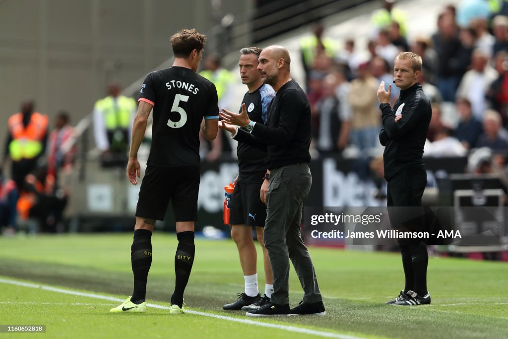 West Ham United v Manchester City - Premier League