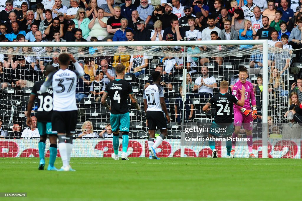 Derby County v Swansea City - Sky Bet Championship