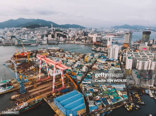 busan wharf - busan bildbanksfoton och bilder