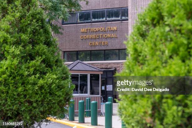 The Metropolitan Correctional Facility, where Jeffrey Epstein was found dead in his jail cell, is seen on August 10, 2019 in New York City. The...