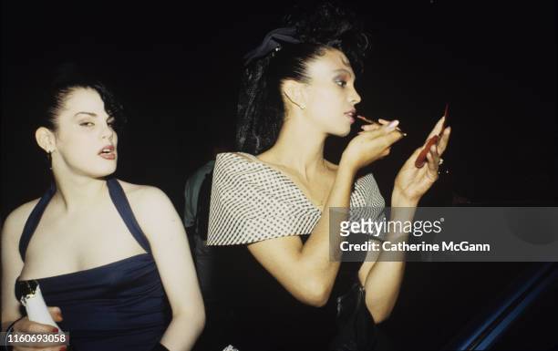 Carmen Xtravaganza at a drag ball in 1988 in Harlem, New York City, New York.