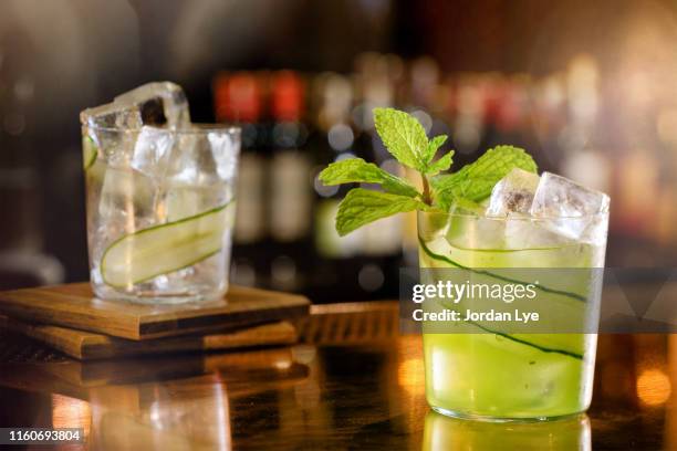 jalisco maid - cucumber cocktail stock pictures, royalty-free photos & images