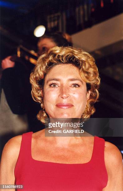 Marie-Ange Nardi lors de fête des 40 ans de Télé 7 Jours à Paris le 27 avril 2000, France.