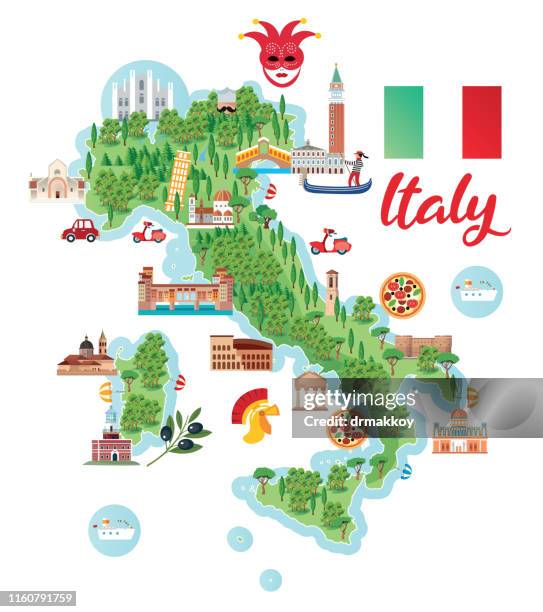 ilustraciones, imágenes clip art, dibujos animados e iconos de stock de mapa de dibujos animados de italia - bologna parma