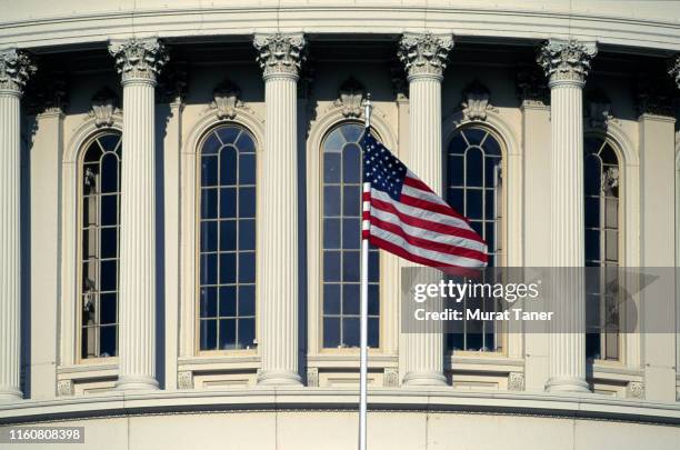 us capitol building - senado de los estados unidos fotografías e imágenes de stock